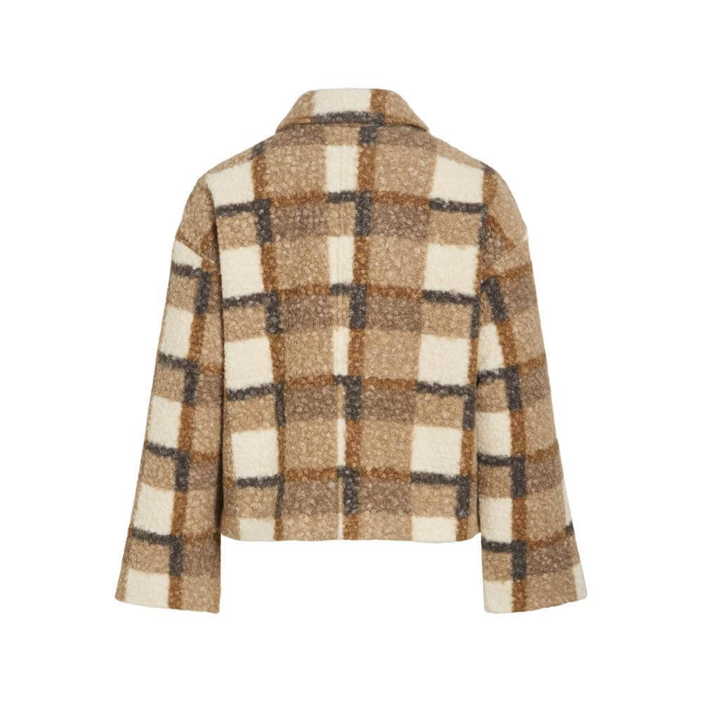 Vila Curly Teddy Coat